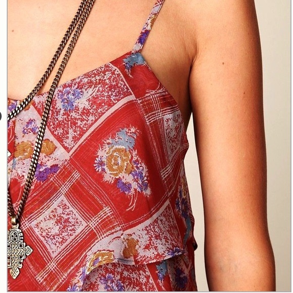 Free People NWOT Ruffled Dress - Picture 4 of 6